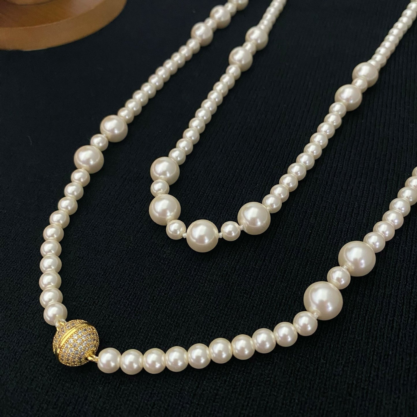 Extra Long Pearl Necklace