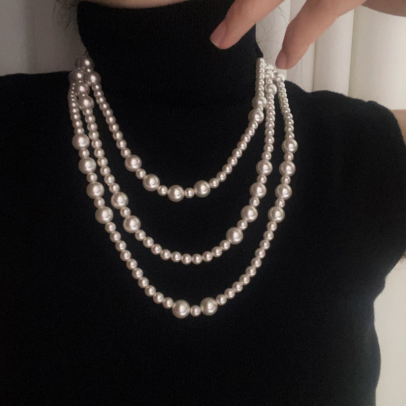 Extra Long Pearl Necklace